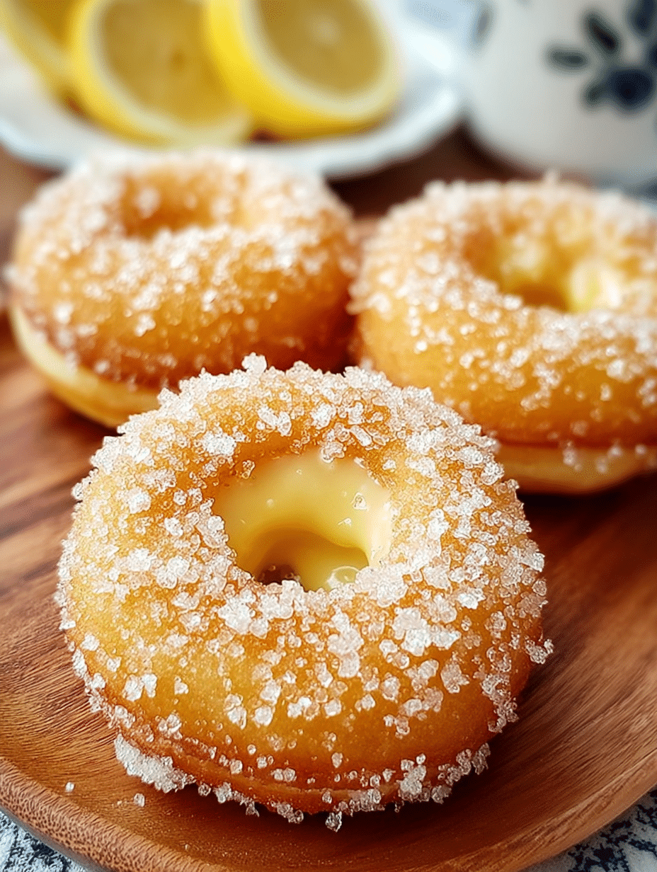 Lemon Sugar Baked Donuts: Discover a Zesty Treat! 2 Lemon Sugar Baked Donuts