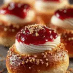 Mini Jam & Cream Brioche Swirls: A Sweet Delight Awaits! 3 Mini Jam & Cream Brioche Swirls