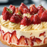 No-Bake Strawberry Cheesecake