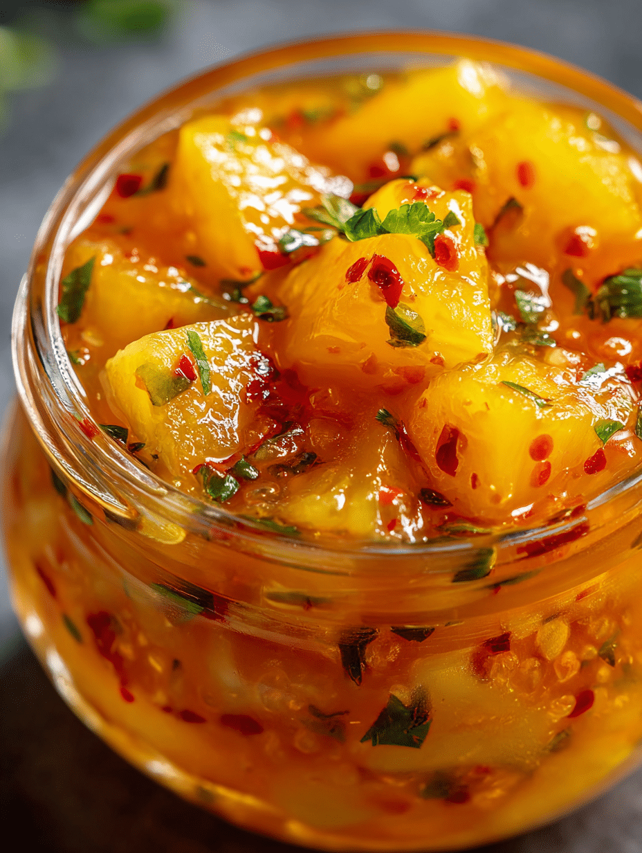 Pineapple Habanero Hot Sauce