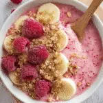 Raspberry Banana Smoothie Bowl: Healthy & Delicious Recipe! 3 Raspberry Banana Smoothie Bowl