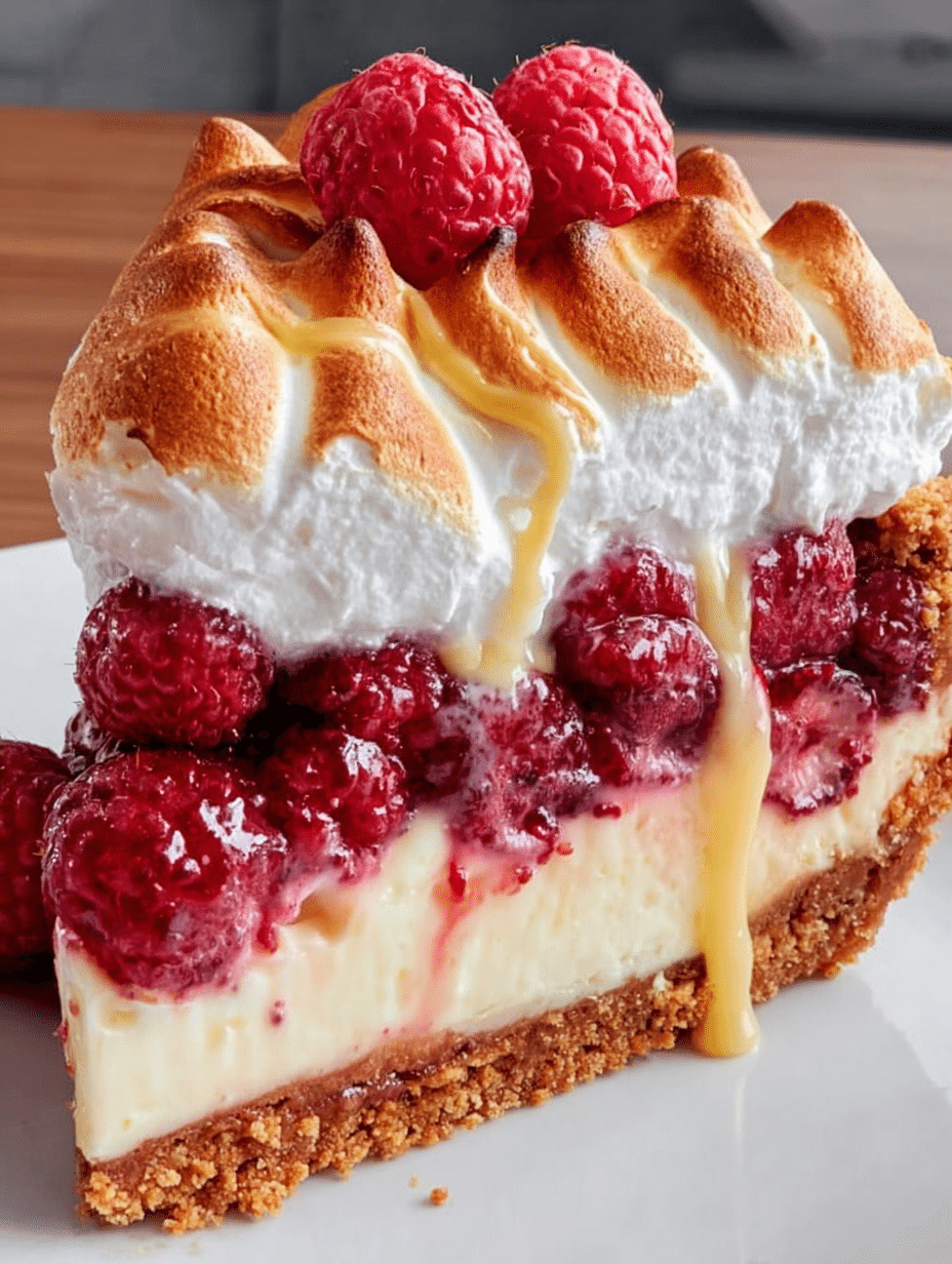 Raspberry Lemon Meringue Cream Pie: A Taste Adventure! 4 Raspberry Lemon Meringue Cream Pie