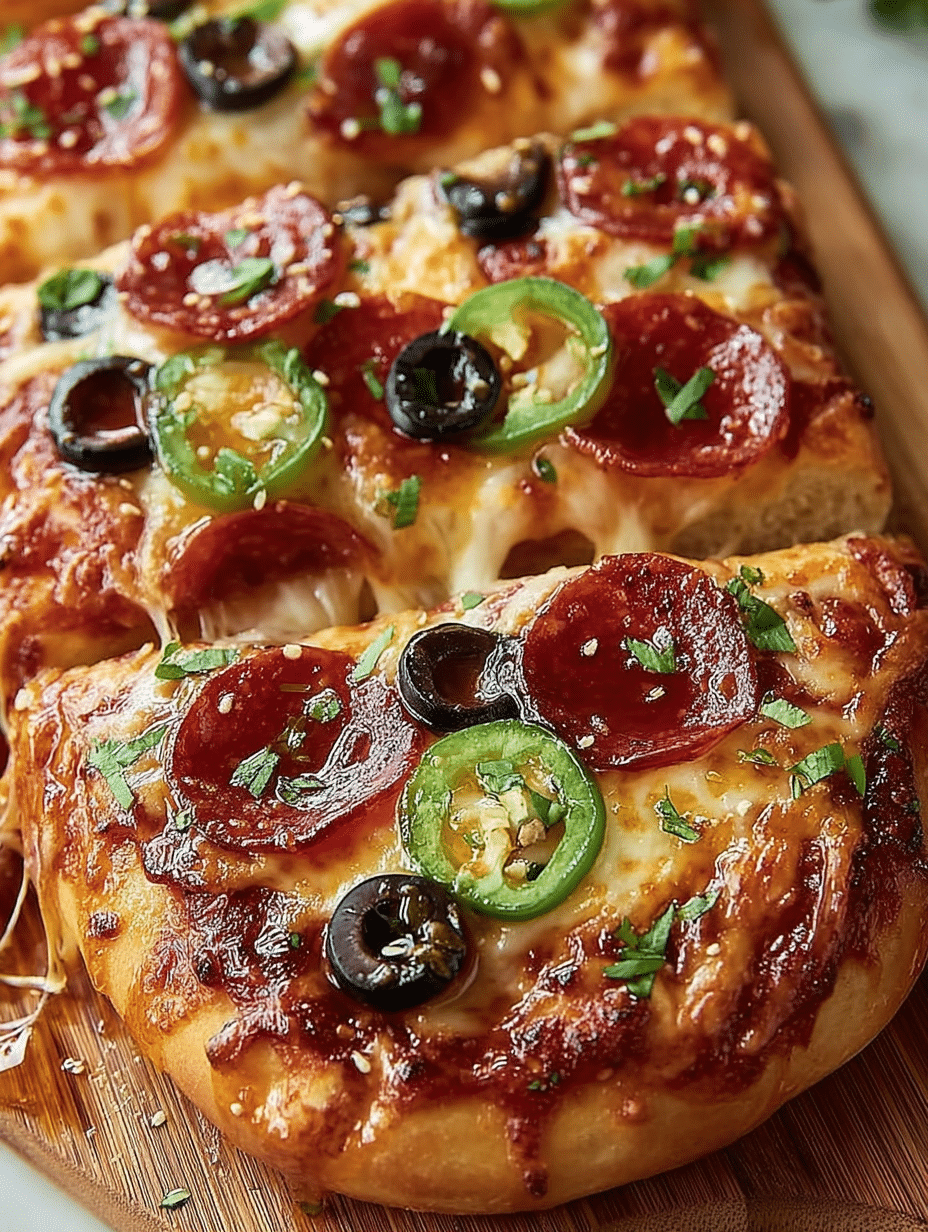Spicy Hot Honey Flatbread Pizza