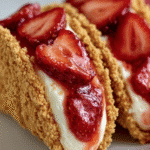 Strawberry Cheesecake Tacos: A Dessert You'll Adore! 6 Strawberry Cheesecake Tacos