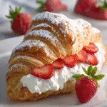 Strawberry & Cream Croissant Delight: Easy Recipe Tips! 3 Strawberry & Cream Croissant Delight