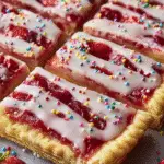 Strawberry Pop-Tart Slab Pie: A Fun, Fruity Delight! 3 Strawberry Pop-Tart Slab Pie