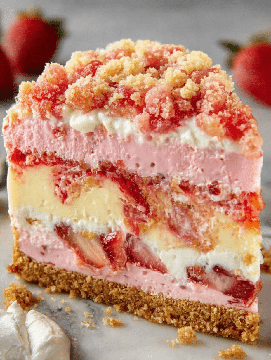 Strawberry Shortcake Cheesecake: A Delightful Recipe! 4 Strawberry Shortcake Cheesecake