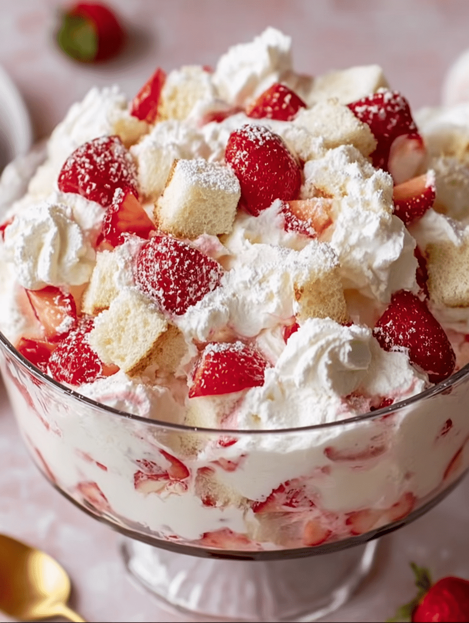 Strawberry Shortcake Fluff Salad