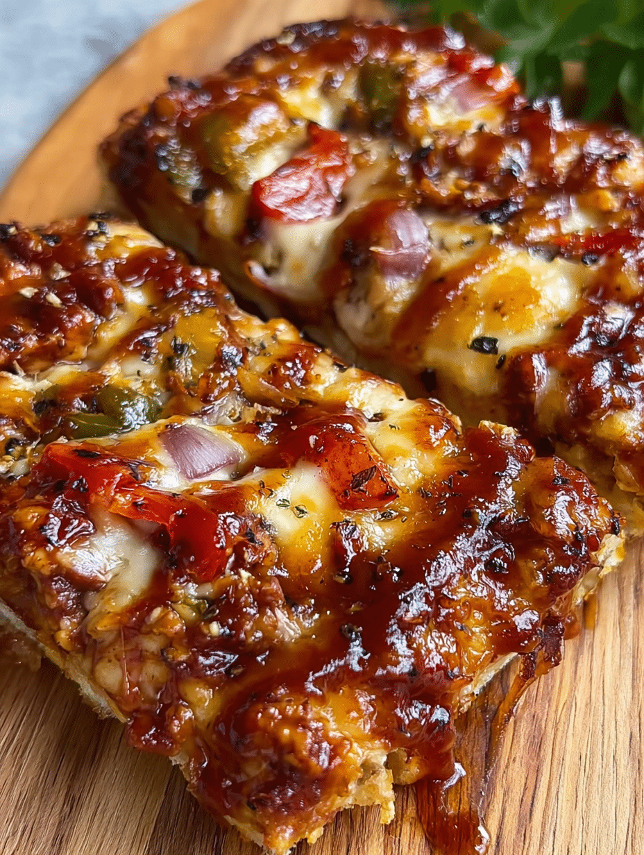 BBQ Chicken Pan Pizza: A Flavorful Twist on Pizza Night! 2 BBQ Chicken Pan Pizza