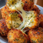 Cheesy Broccoli Bites