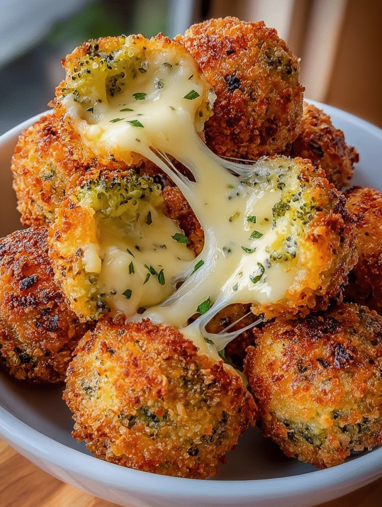 Cheesy Broccoli Bites