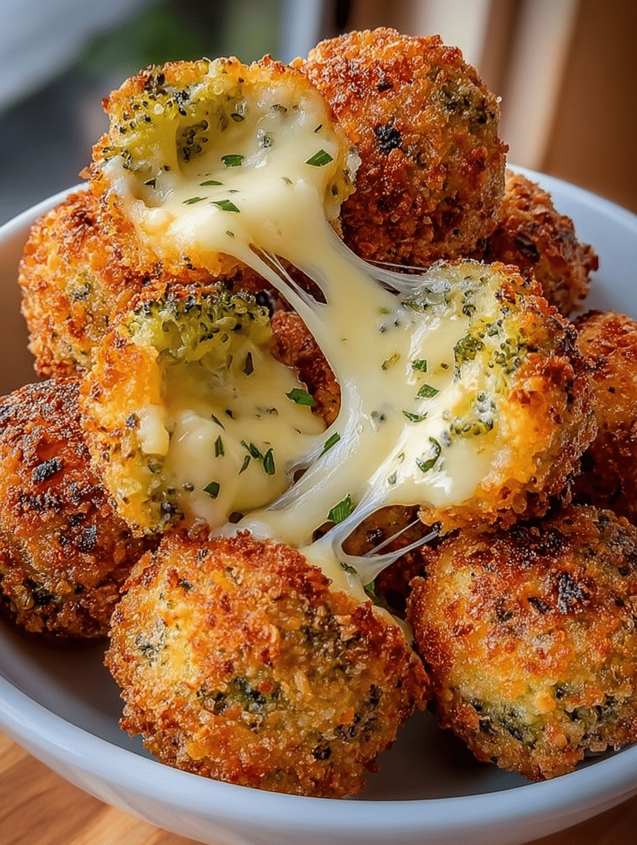Cheesy Broccoli Bites