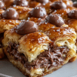 Chocolate Caramel Puff Pastry Squares: A Must-Try Delight! 3 Chocolate Caramel Puff Pastry Squares