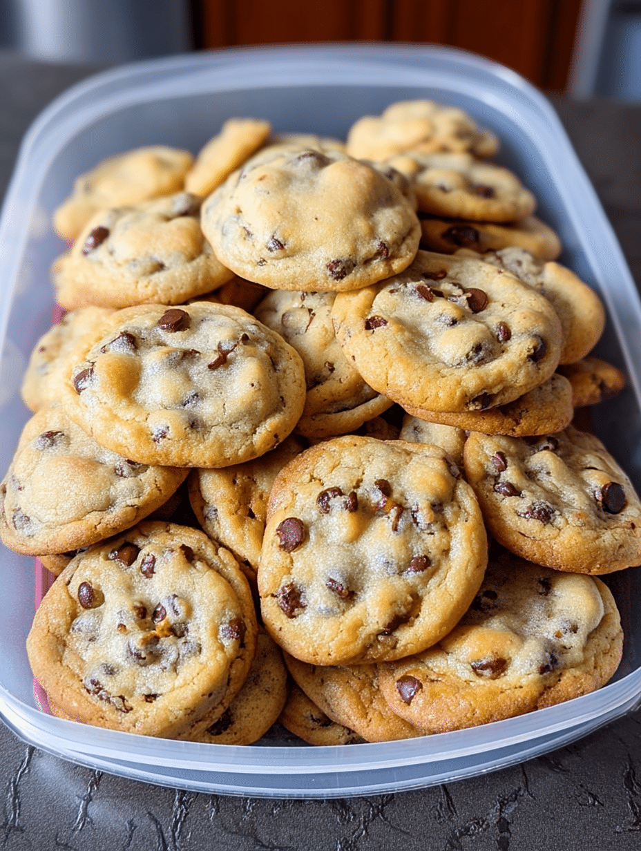 Classic Chewy Chocolate Chip Cookies