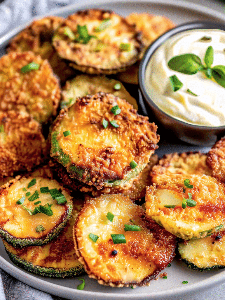 Crispy Parmesan Zucchini Chips