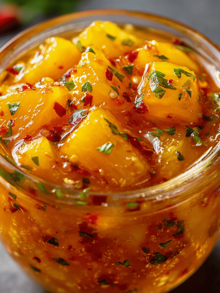 Fiery Pineapple Habanero Hot Sauce