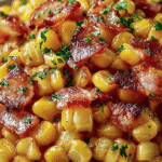 Fried Corn with Bacon