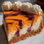 Halloween Swirl Cheesecake: A Spooky Delight Awaits! 3 Halloween Swirl Cheesecake