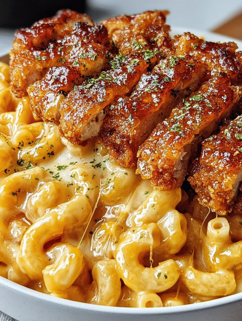Hot Honey Chicken Mac & Cheese