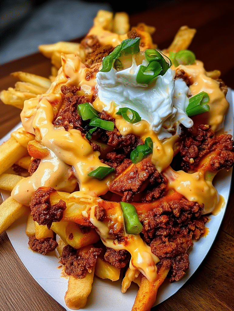 Loaded Chili Cheese Fries Supreme