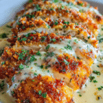 Longhorn-Style Parmesan Crusted Chicken Recipe Unveiled 3 Longhorn-Style Parmesan Crusted Chicken with Garlic Cream Sauce