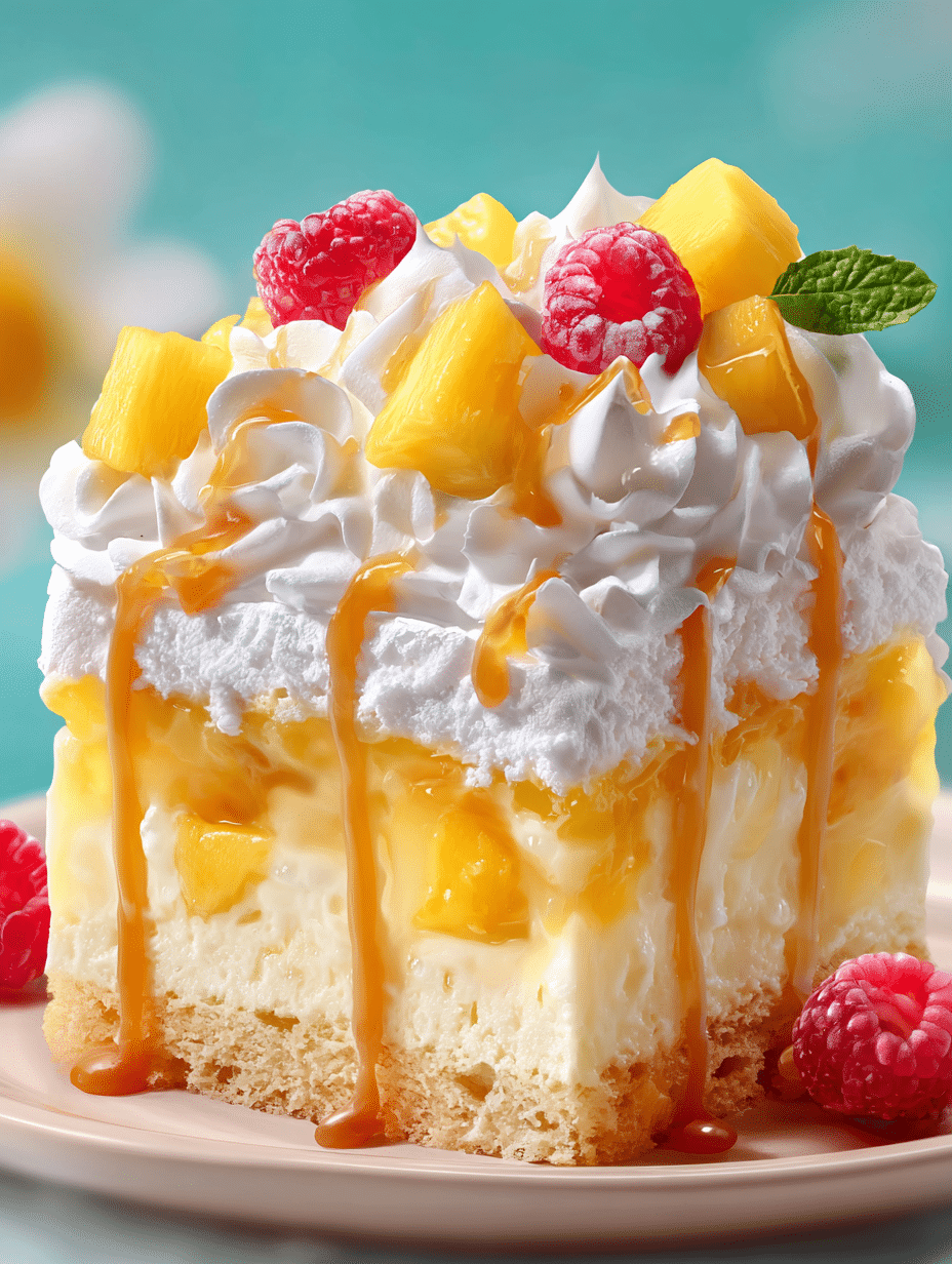 Luau-Perfect Hawaiian Poke Cake