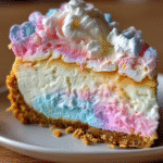No-Bake Cotton Candy Cheesecake: A Sweet Delight to Try! 3 No-Bake Cotton Candy Cheesecake