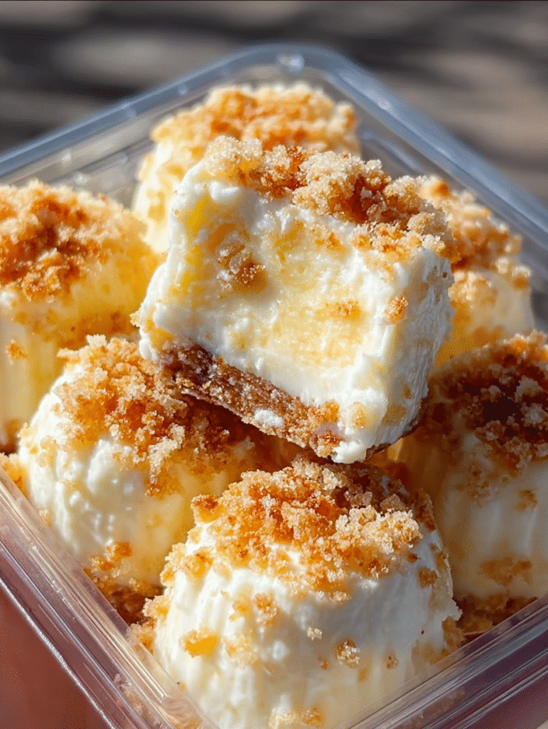 No-Bake Creamy Cheesecake Bites