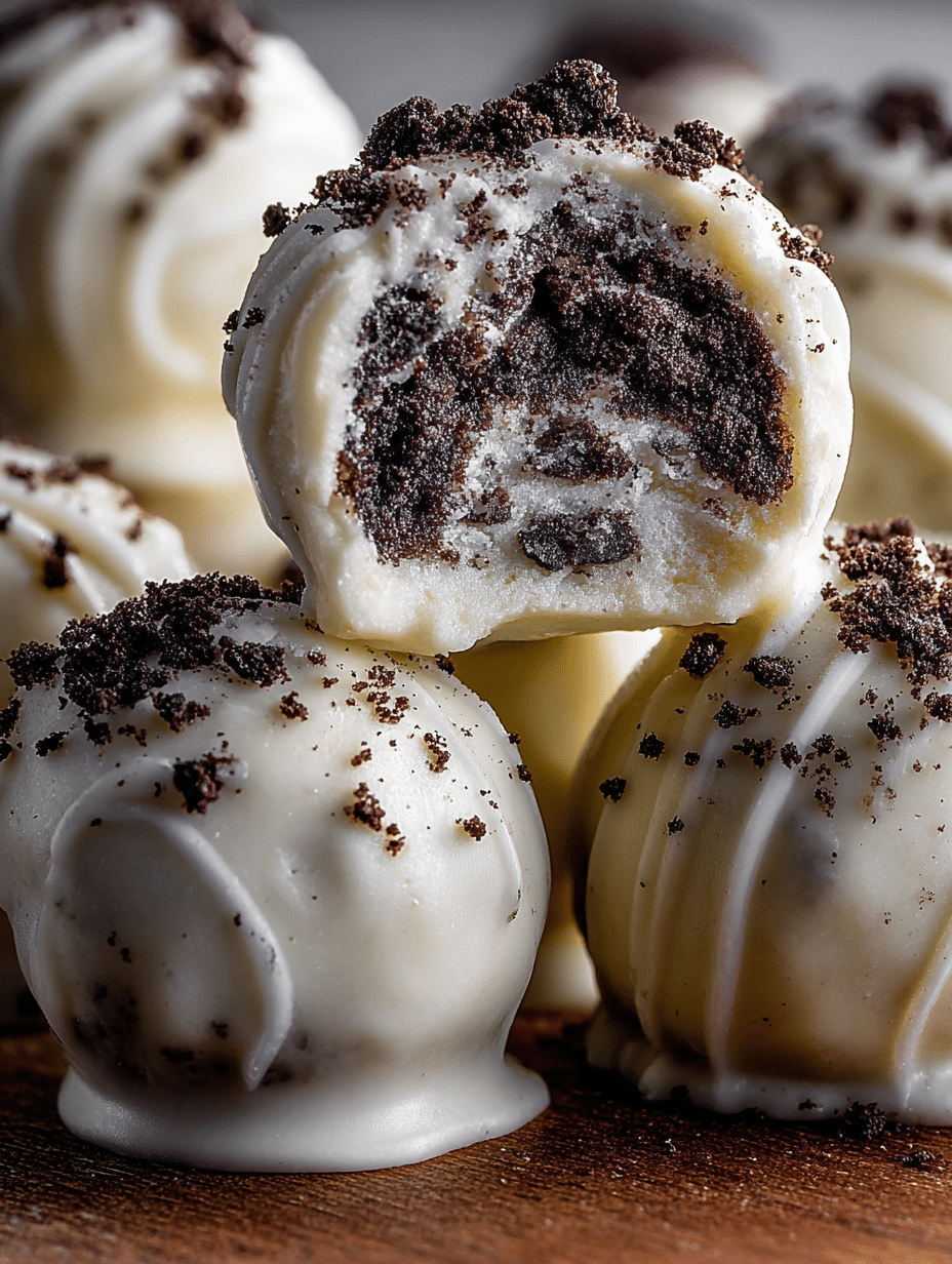 No-Bake Oreo Cake Balls