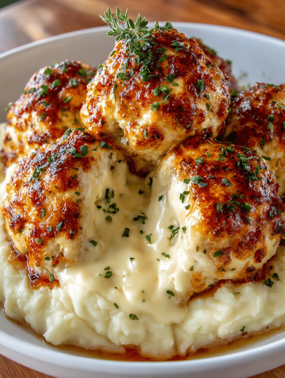 Parmesan Cloud Chicken Bombs