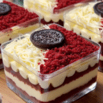 Red Velvet Oreo Cream Cheese Cups