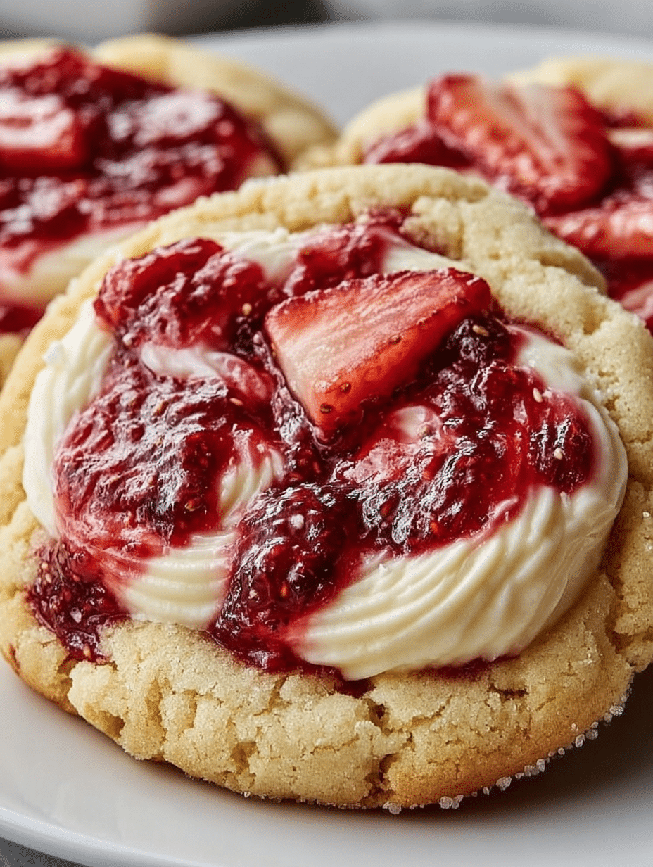 Strawberry Cheesecake Cookies: A Delicious Recipe to Try! 2 Strawberry Cheesecake Cookies
