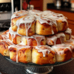 Towering Cinnamon Roll Cake: Bake Your Sweet Delight! 3 Towering Cinnamon Roll Cake