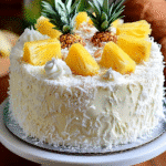 Tropical Paradise Coconut Pineapple Cake: A Delightful Treat! 6 Tropical Paradise Coconut Pineapple Cake