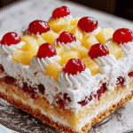 Tropical Pineapple Cherry Delight Cake is a must-try! 6 Tropical Pineapple Cherry Delight Cake