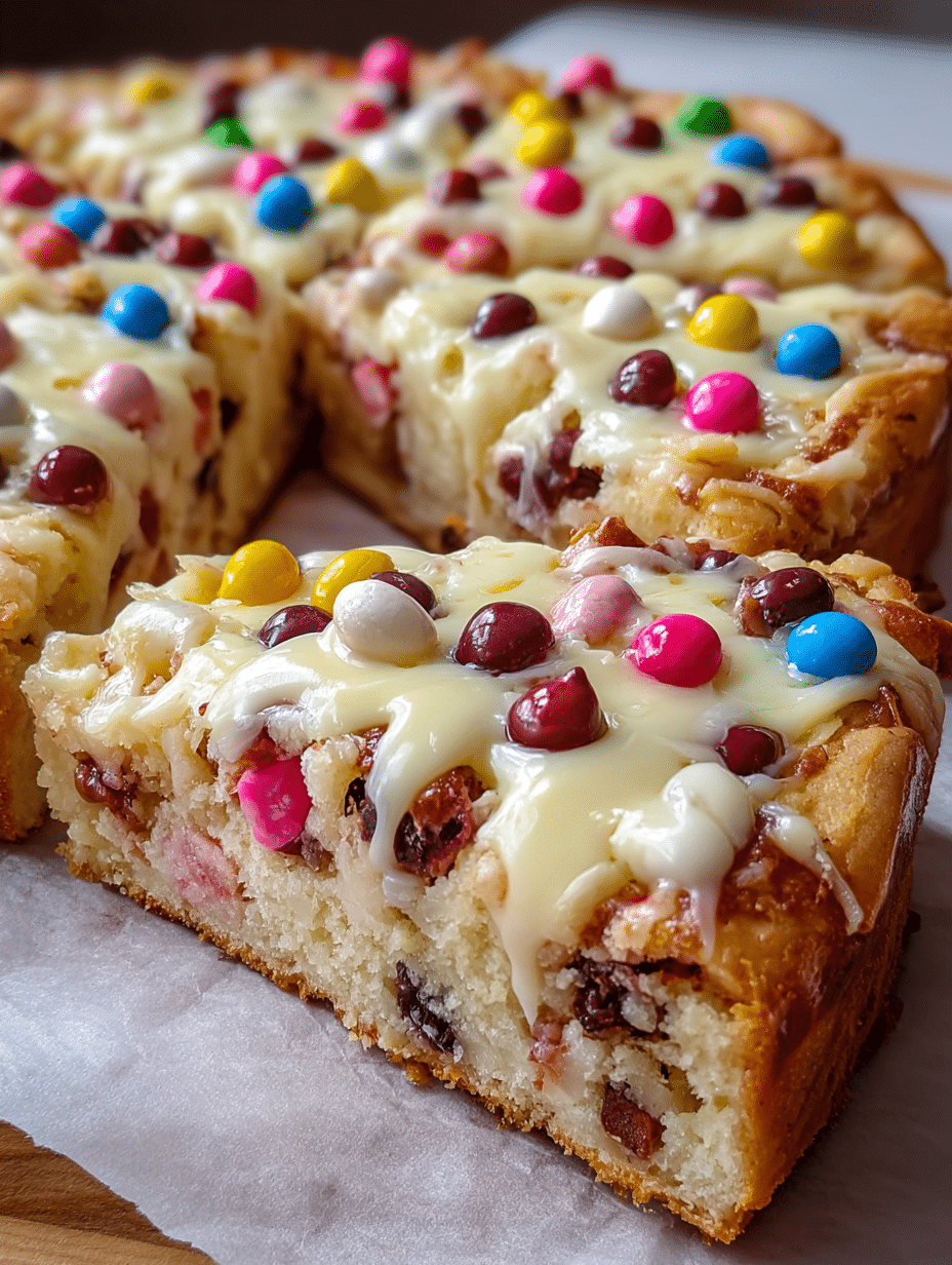 White Chocolate Candy Bar Cake