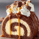 Caramel Mocha Swiss Roll