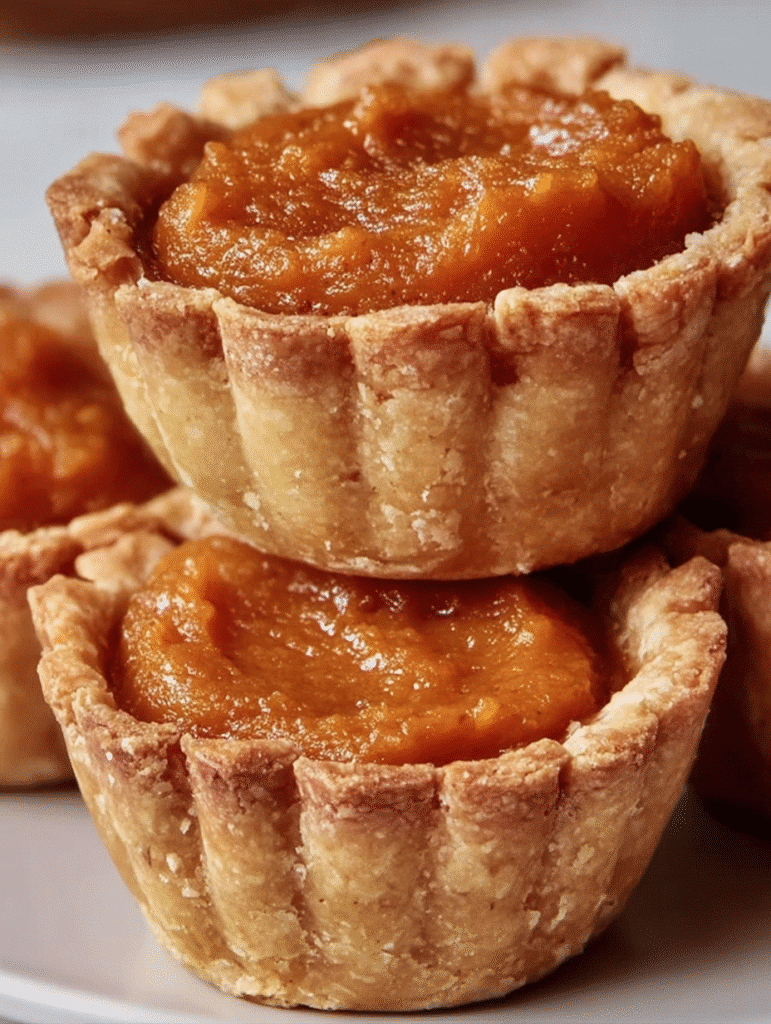 Mini Sweet Potato Pie Bites