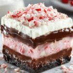 Peppermint Chocolate Dream Slice
