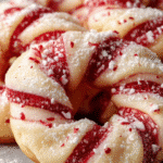 Peppermint Swirl Snow Cookies: Holiday Baking Delight! 3 Peppermint Swirl Snow Cookies
