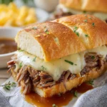 Slow Cooker French Dip Sandwich First Image