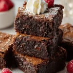 Irresistible Non-Alc Gin-Flavored Gingerbread Brownies First Image
