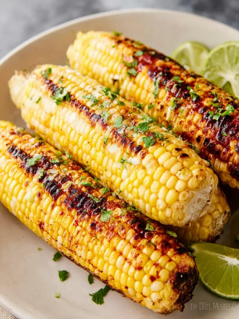 Chili Lime Grilled Corn on the Cob First Image
