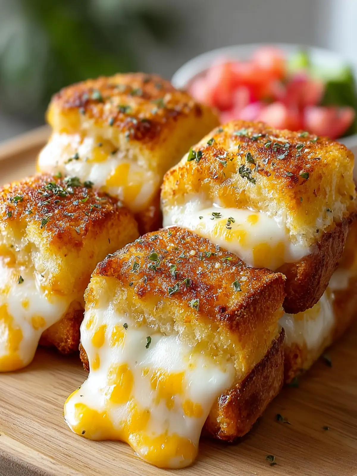 Mini Grilled Cheese Hawaiian Rolls: First Image