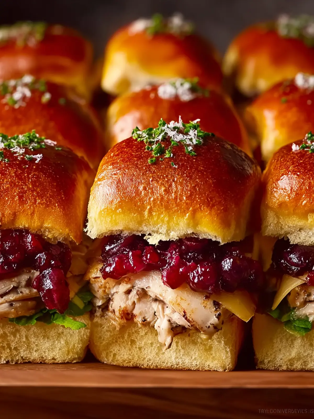 Cranberry Turkey Sliders: Irresistibly Juicy Flavor Bombs 5 Cranberry Turkey Sliders First Image