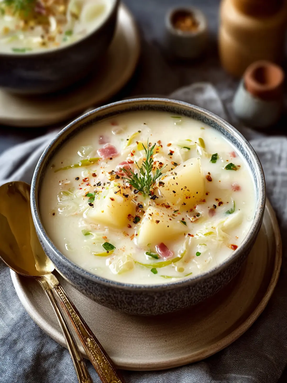 Creamy Cabbage and Potato Soup: Your Cozy Comfort Food Fix First Image