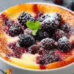 Easy Homemade Blackberry Clafoutis First Image