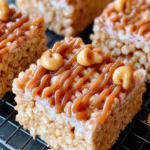Indulge in Salted Caramel Krispie Treats - Sweet Bliss! First Image