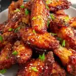 Irresistible Gochujang Glazed Wings Recipe – Sweet & Spicy! First Image