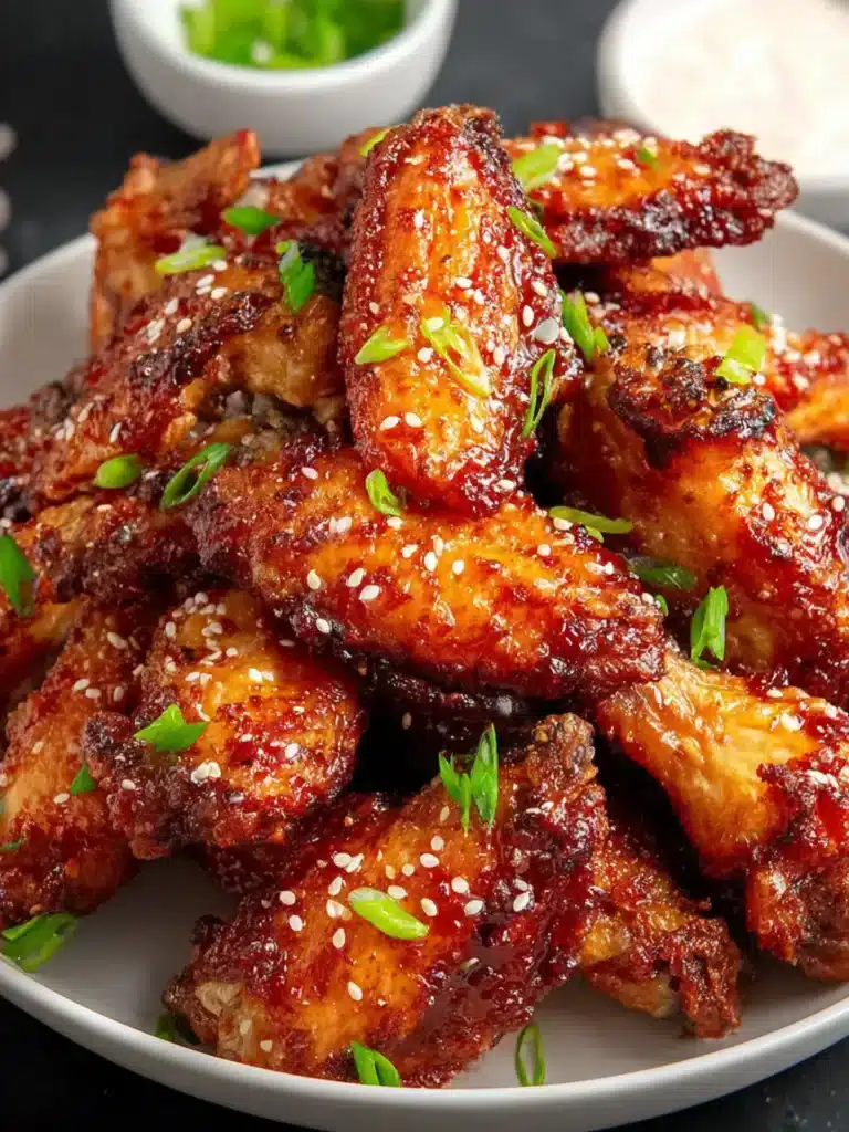 Irresistible Gochujang Glazed Wings Recipe – Sweet & Spicy! First Image